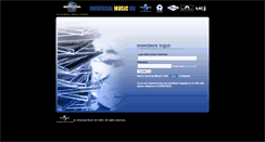 Desktop Screenshot of distribution.umusic.co.uk